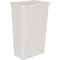 Hardware Resources Single White 50 Quart Top-Mount Trashcan Pullout for 12" Opening CAN-TMS1250W-K - alternate 2
